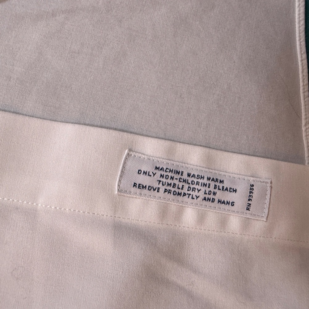 Brooks Brothers Mens Long Sleeve Dress Shirts Pink Stripe + White 16 1/2-2/3 - Picture 7 of 16